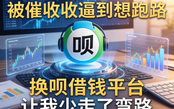 被催收逼到想跑路，换呗借钱平台让我少走了弯路