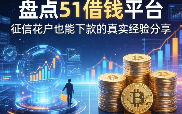 盘点5个借钱平台，征信花户也能下款的真实经验分享