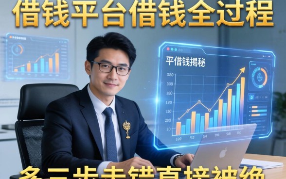 银行经理揭秘：借钱平台借钱全过程，这三步走错直接被拒