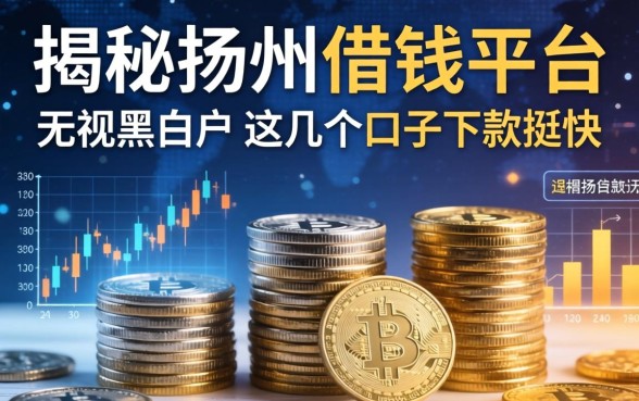 揭秘扬州借钱平台：无视黑白户，这几个口子下款挺快