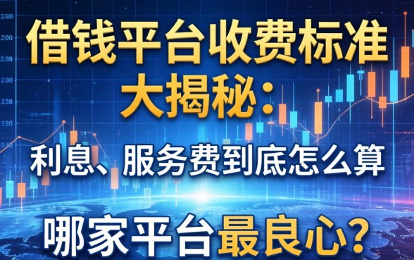 借钱平台收费标准大揭秘：利息、服务费到底怎么算？哪家平台最良心？