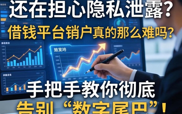 还在担心隐私泄露？借钱平台销户真的那么难吗？手把手教你彻底告别“数字尾巴”！