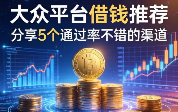 大众平台借钱推荐：分享5个通过率不错的渠道