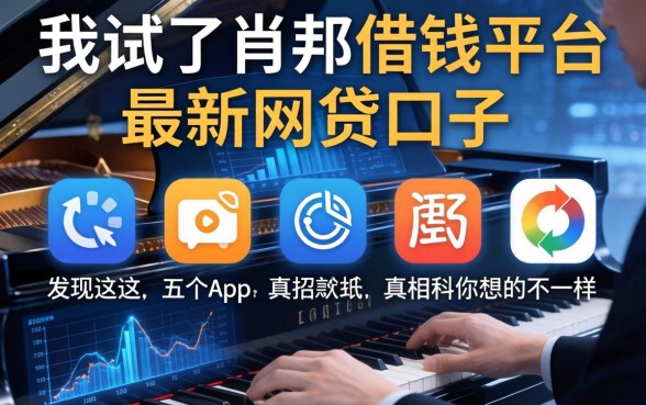 我试了肖邦借钱平台和最新网贷口子，发现这五个app的真相和你想的不一样