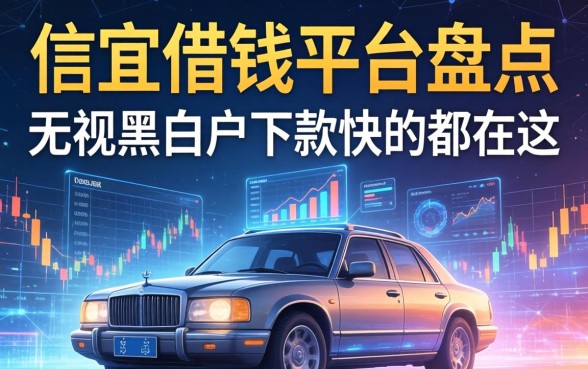 信宜借钱平台盘点：无视黑白户下款快的都在这
