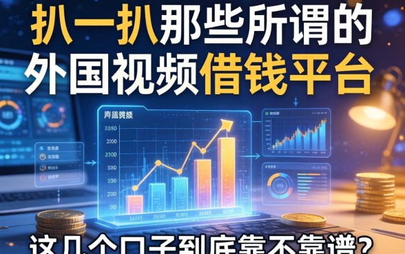 扒一扒那些所谓的外国视频借钱平台，这几个口子到底靠不靠谱？
