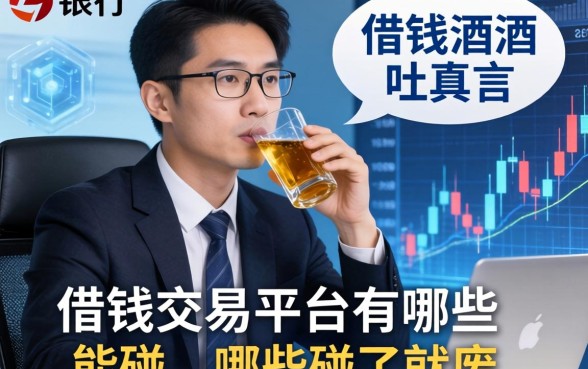 银行经理酒后吐真言：借钱交易平台有哪些能碰，哪些碰了就废