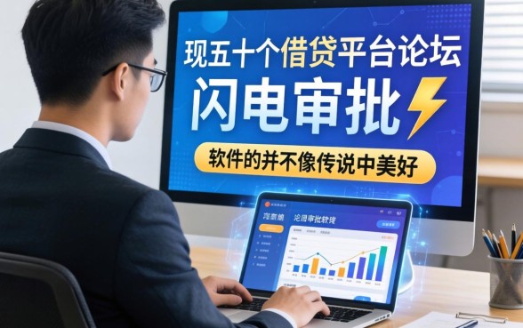 我翻了五十个借钱平台论坛，发现闪电审批的软件并不像传说中那么美好