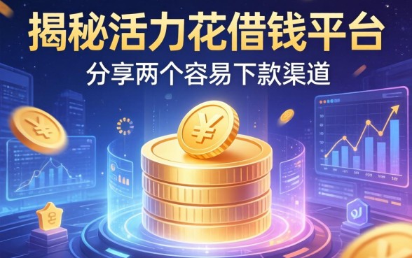 揭秘活力花借钱平台：分享两个容易下款的渠道
