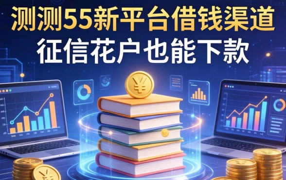 实测5个新平台借钱渠道，征信花户也能下款