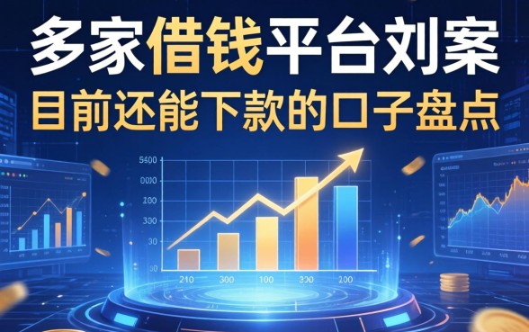 多家借钱平台被立案，目前还能下款的口子盘点