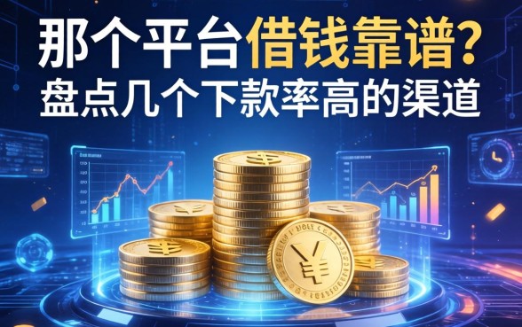 那个平台借钱靠谱？盘点几个下款率高的渠道