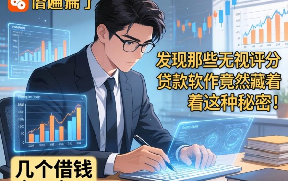 我翻遍了几个借钱大平台，发现那些无视评分的贷款软件竟然藏着这种秘密