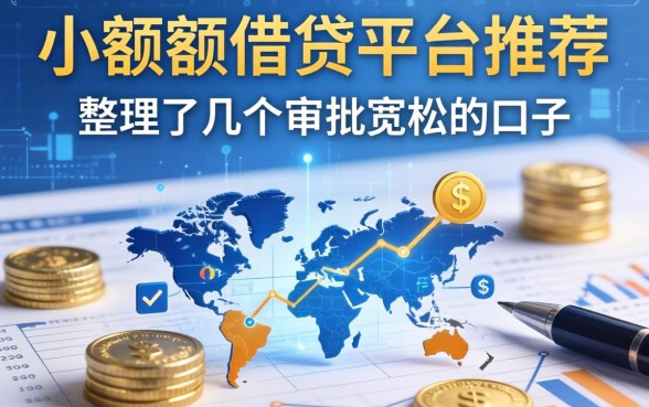 小额度借钱平台推荐：整理了几个审批宽松的口子