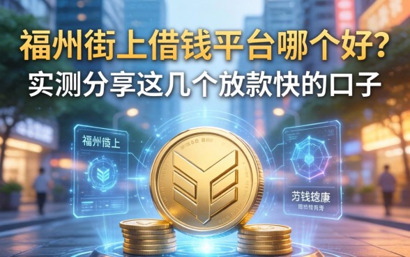 福州街上借钱平台哪个好？实测分享这几个放款快的口子