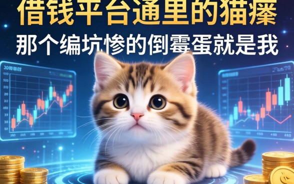 借钱平台通里的猫腻，那个被坑惨的倒霉蛋就是我