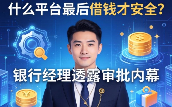 什么平台最后借钱才安全?银行经理透露审批内幕