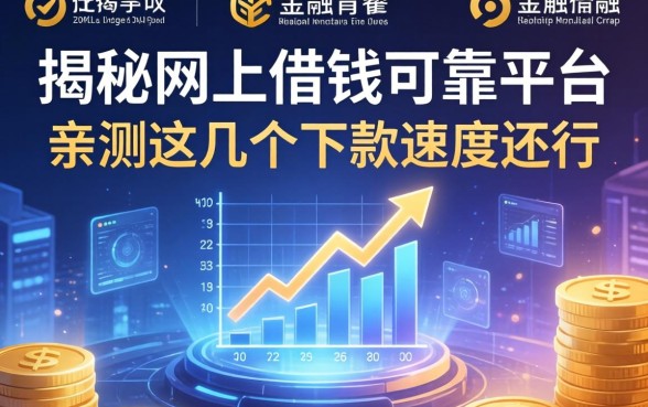 揭秘网上借钱可靠平台：亲测这几个下款速度还行