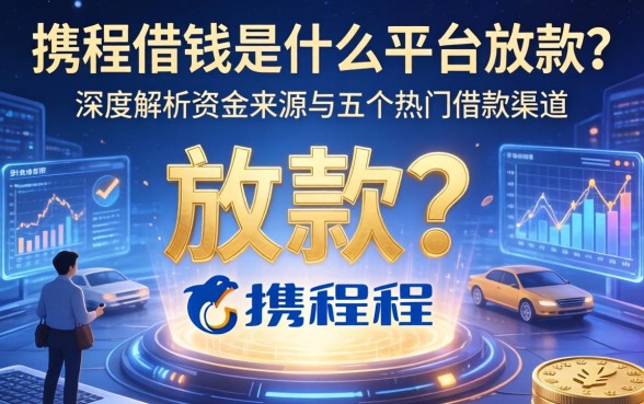 携程借钱是什么平台放款？深度解析资金来源与五个热门借款渠道