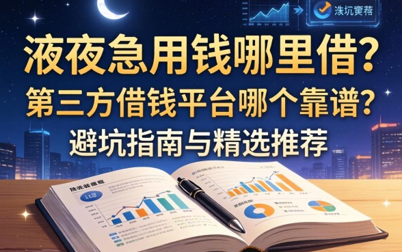 深夜急用钱哪里借？第三方借钱平台哪个靠谱？避坑指南与精选推荐