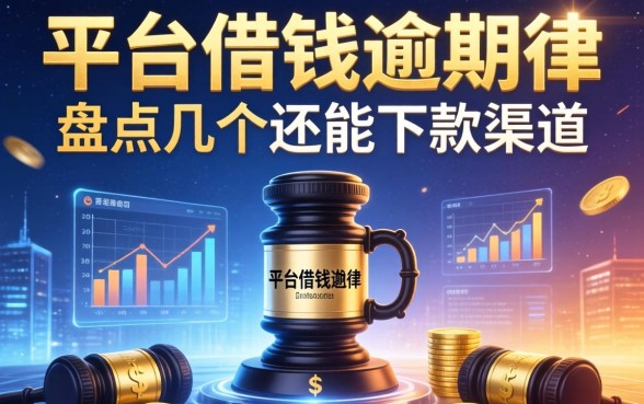 平台借钱逾期律：盘点几个还能下款的渠道