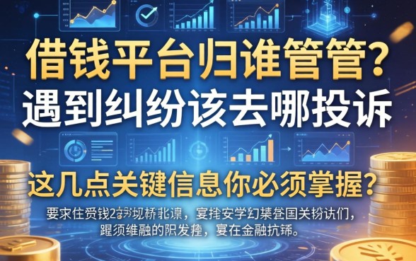 借钱平台归谁管辖？遇到纠纷该去哪投诉？这几点关键信息你必须掌握