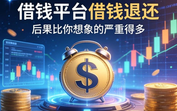 在借钱平台借钱不还，后果比你想象的严重得多