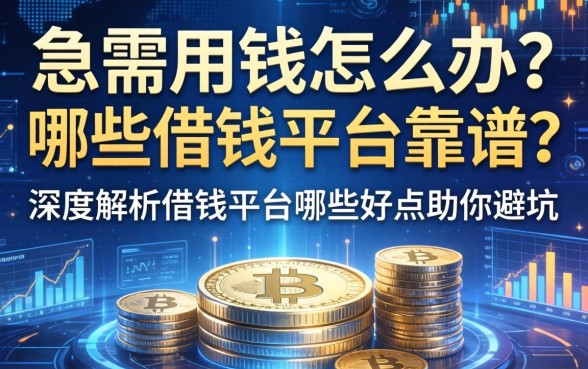 急需用钱怎么办？哪些借钱平台靠谱？深度解析借钱平台哪些好点助你避坑