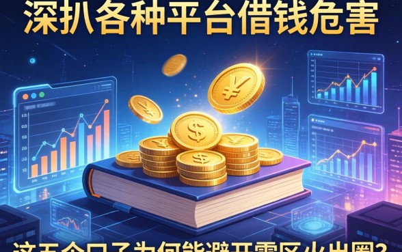 深扒各种平台借钱危害，这五个口子为何能避开雷区火出圈？