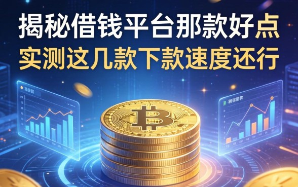 揭秘借钱平台那款好点，实测这几款下款速度还行