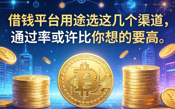 借钱平台用途选这几个渠道，通过率或许比你想的要高