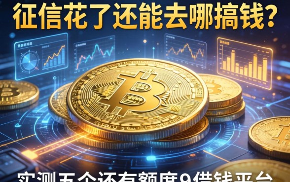 征信花了还能去哪搞钱？实测五个还有额度的借钱平台