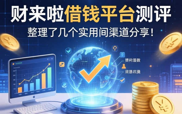 财来啦借钱平台测评：整理了几个实用的渠道分享