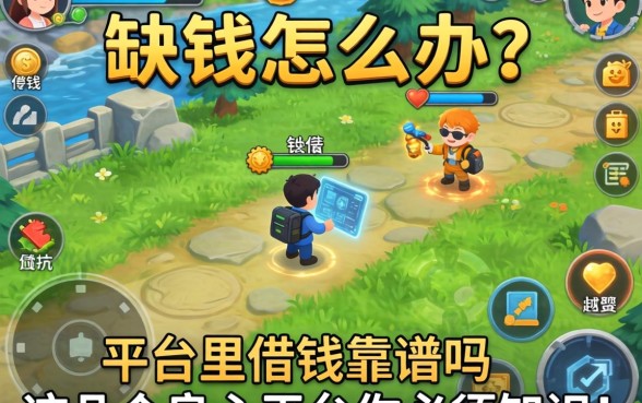 游戏里缺钱怎么办？在游戏平台里借钱靠谱吗？这几个良心平台你必须知道！