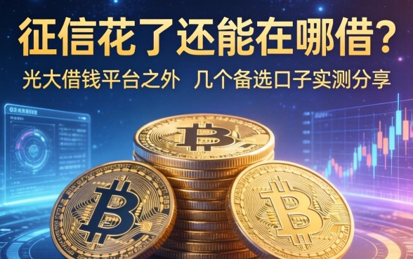 征信花了还能在哪借？光大借钱平台之外的几个备选口子实测分享