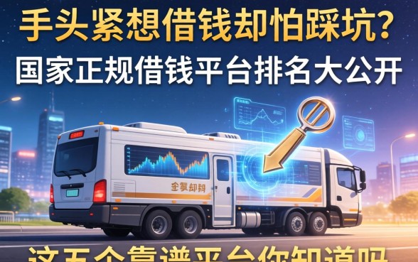 手头紧想借钱却怕踩坑？国家正规借钱平台排名大公开，这五个靠谱平台你知道吗？