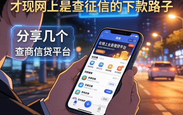 深夜翻手机才发现网上全是借钱平台，分享几个不查征信的下款路子