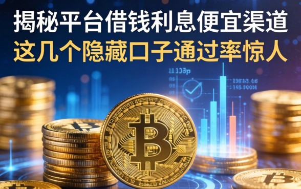 揭秘平台借钱利息便宜的渠道，这几个隐藏口子通过率惊人