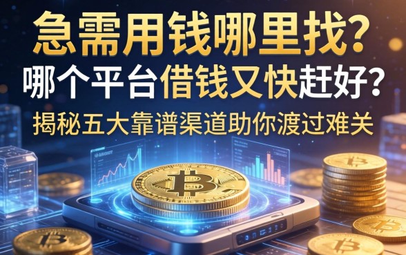 急需用钱哪里找?哪个平台借钱又快又好?揭秘五大靠谱渠道助你渡过难关