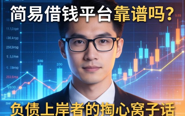 简易借钱平台靠谱吗？一个负债上岸者的掏心窝子话