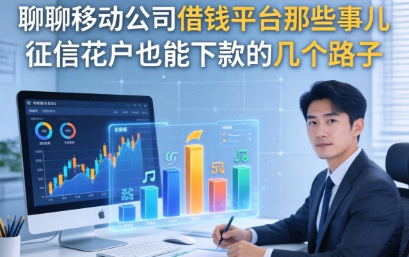 聊聊移动公司借钱平台那些事儿：征信花户也能下款的几个路子