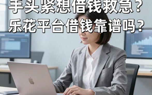 手头紧想借钱救急？乐花平台借钱靠谱吗？普通人如何避开借贷陷阱？