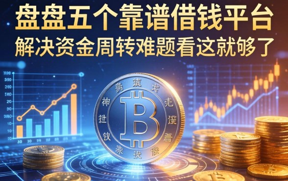 盘点五个靠谱借钱平台，解决资金周转难题看这就够了