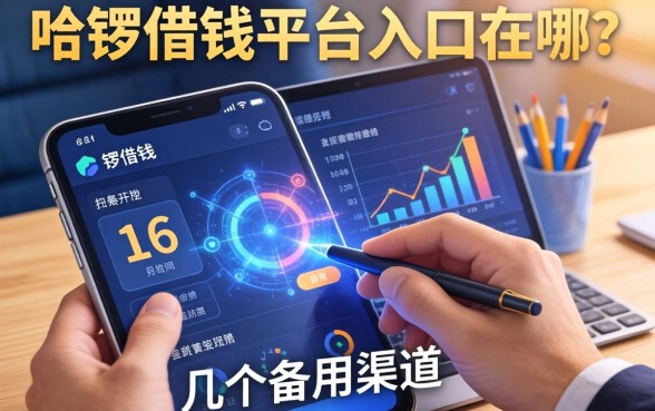 哈锣借钱平台入口在哪？整理几个备用渠道