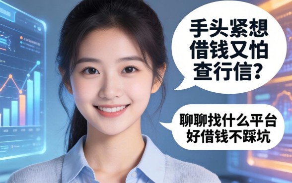 手头紧想借钱又怕查征信？聊聊找什么平台好借钱不踩坑