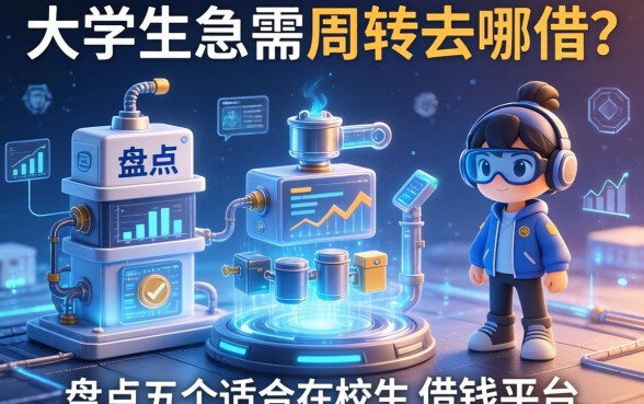 大学生急需周转去哪借？盘点五个适合在校生的借钱平台