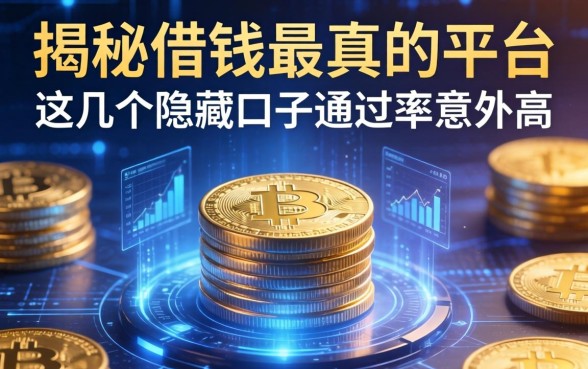 揭秘借钱最真的平台：这几个隐藏口子通过率意外高