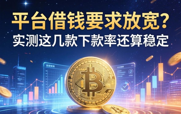 平台借钱要求放宽？实测这几款下款率还算稳定