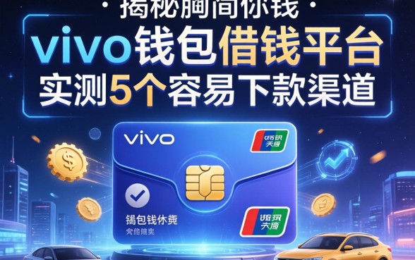 揭秘vivo钱包借钱平台：实测5个容易下款的渠道