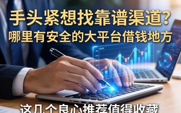 手头紧想找靠谱渠道？哪里有安全的大平台借钱地方？这几个良心推荐值得收藏